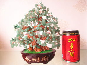 黃水晶招財(cái)樹擺件 酒類經(jīng)營(yíng)與家居辦公的創(chuàng)意工藝品批發(fā)指南